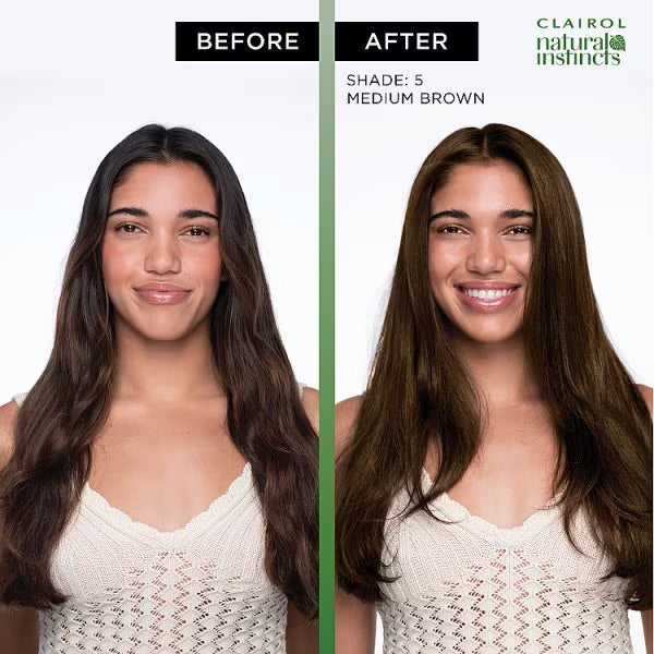 Clairol Natural Instincts semi-permanent hair dye 9 Light Blonde, imported from the UK