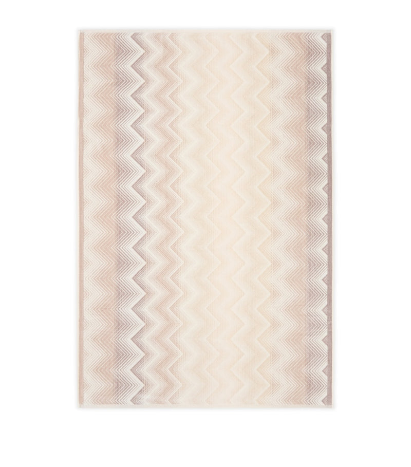 Missoni Home Marea bath sheet 100cm x 150cm - British product