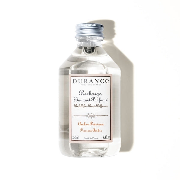 Durance Precious Amber Reed Diffuser Refill 250ml - British product