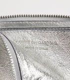 Comme des Garçons small leather half-zip wallet, UK version