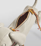 Thom Browne Mini Hector cross-body bag in leather imported from the UK