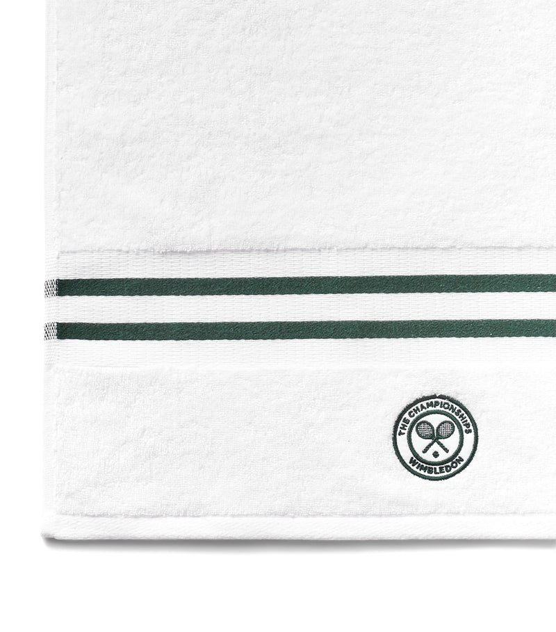 Christy Wimbledon Baseline bath and hand towel set (British brand)