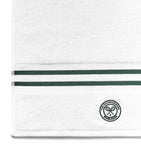 Christy Wimbledon Baseline bath and hand towel set (British brand)