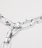 Messika Move Link white gold diamond chain bracelet 1.03ct, imported from the UK