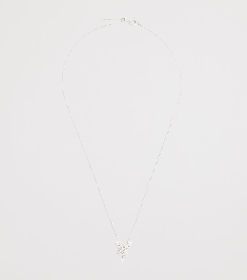 Persée white gold diamond pendant necklace, UK version