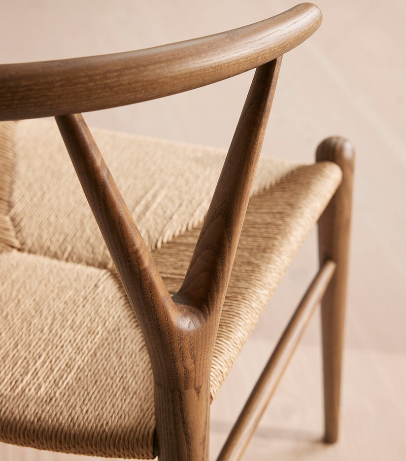 Soho Home Sitwell walnut chairs set of 2 (British brand)