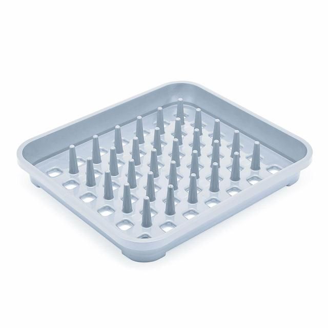 Addis 100% Recycled Draining Rack Light Grey - McGrocer