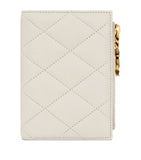 Saint Laurent quilted bifold wallet (British brand)