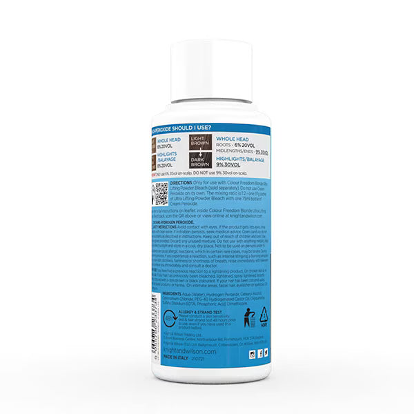 Knight And Wilson cream peroxide developer 6% - British product