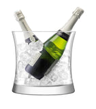 LSA International Moya champagne flutes and ice bucket serving set, UK version