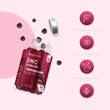WeightWorld zinc gummies 50mg 90 count (British brand)