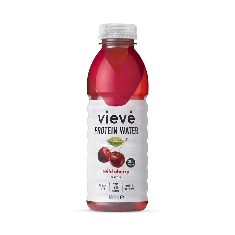 Vieve cherry protein water 500ml, imported from the UK