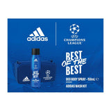 Adidas UEFA Champions League Best Of The Best Wash Kit Gift Set - McGrocer