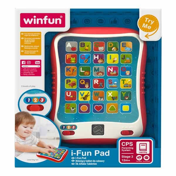 Winfun I-Fun Pad interactive educational toy - British product