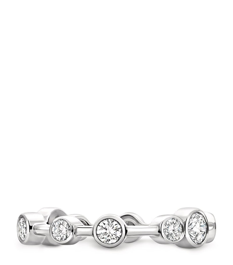 Boodles platinum diamond full-hoop ring 4.5mm - British product