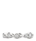 Boodles platinum diamond full-hoop ring 4.5mm - British product