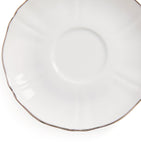 GINORI 1735 Corona Platino tea saucer 15cm, UK version
