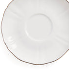 GINORI 1735 Corona Platino tea saucer 15cm, UK version
