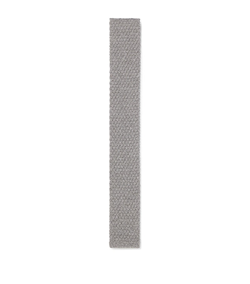 BOSS silk knitted straight tie, UK version