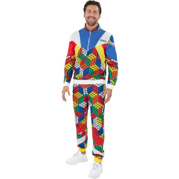 Smiffys Rubiks Cube costume jacket trousers - British product