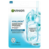Superdrug Garnier Hyaluron+ Barrier Repair Serum Sheet Mask Sensitive Skin- Buy online at McGrocer