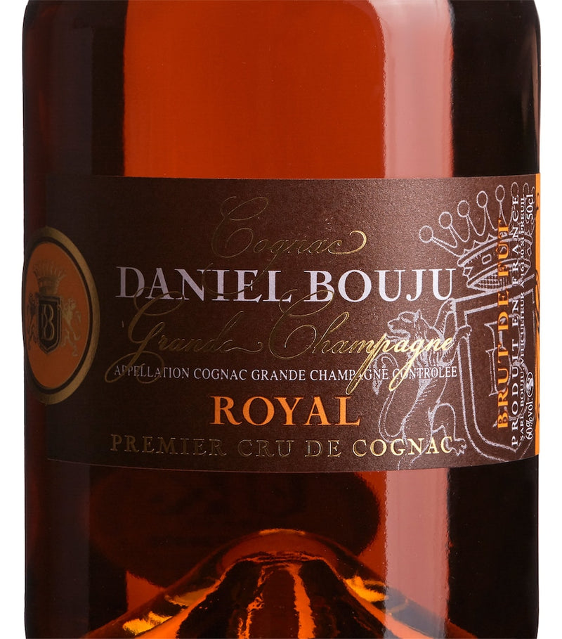 Bouju Brut de Fut Royal Cognac 50cl, imported from the UK