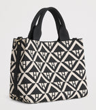 Harrods small geometric tote bag (British brand)