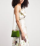 Erdem mini velvet bloom top-handle bag, UK version