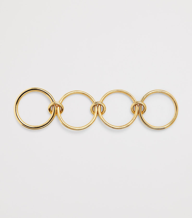 Spinelli Kilcollin yellow gold diamond Kira ring - British product