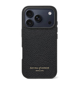 Harrods Aspinal Of London Grained Leather iPhone 17 Pro Case Mobile Phone Case- Buy online at McGrocer