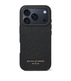 Aspinal of London Grained Leather iPhone 17 Pro Case - British product