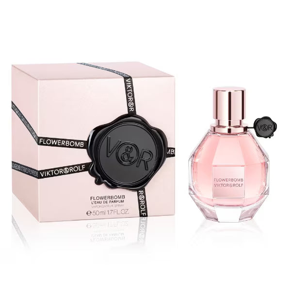 Viktor & Rolf Flowerbomb perfume bottle 50ml - British product