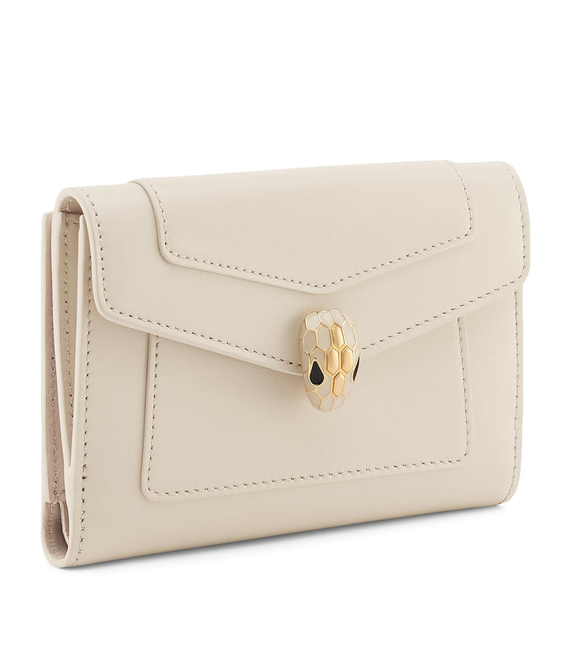 Bvlgari Serpenti Forever compact wallet calf leather, UK version