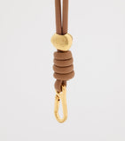 LOEWE leather wrist strap with Anagram logo 57cm, imported from the UK