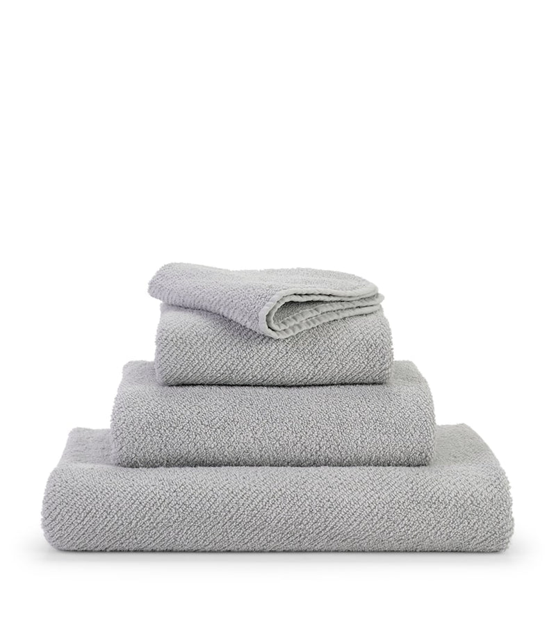 Abyss & Habidecor Twill face cloth 30cm x 30cm - British product