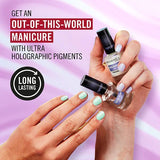 Rimmel Nail Effects Top Coat Holographic 12ml, imported from the UK