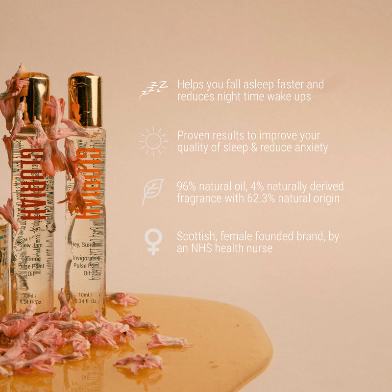 GLORIAH Slow Jam sleep rollerball 10ml (British brand)