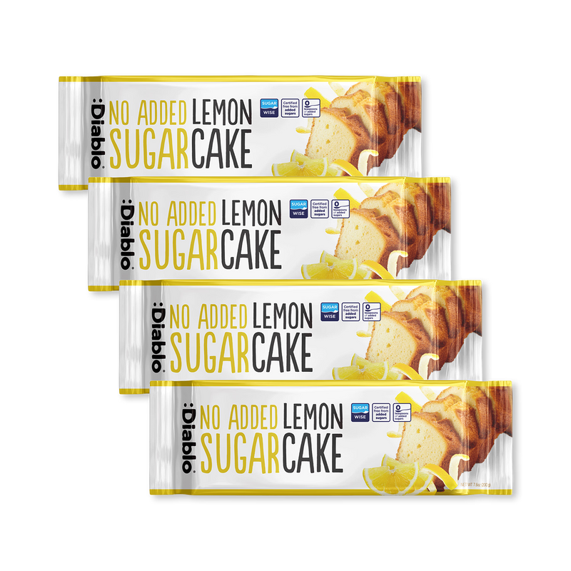 Diablo no added sugar lemon cake 200g, UK version