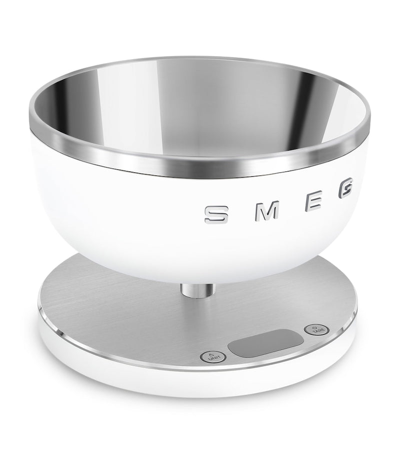 Smeg rechargeable digital kitchen scales (British brand)