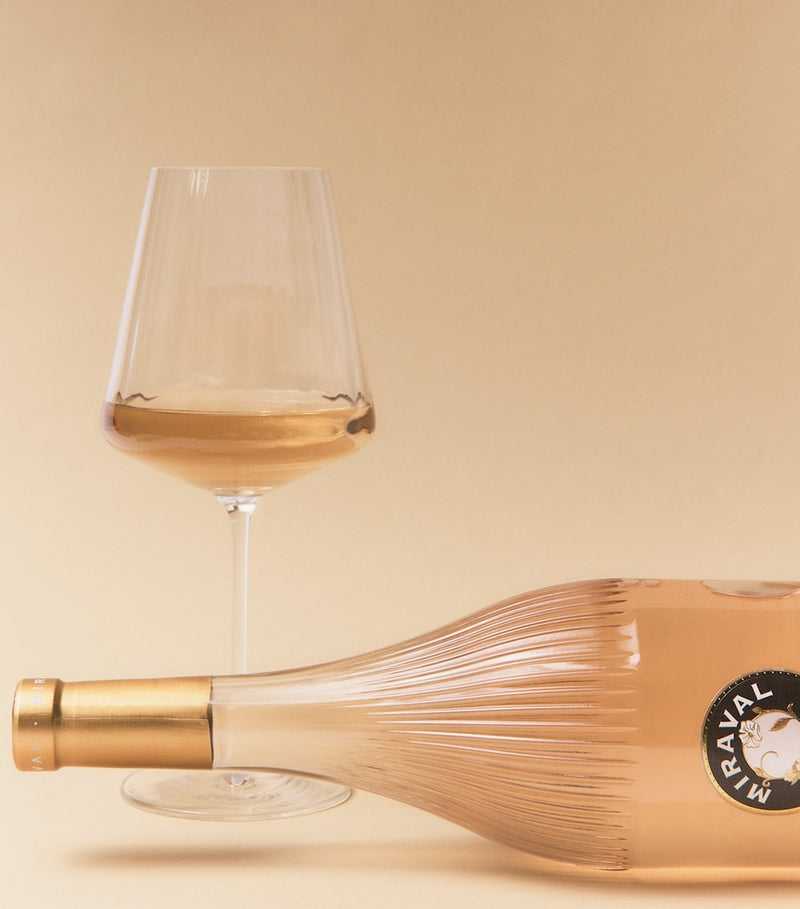 Harrods rosé hamper with wicker basket - British product
