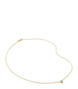 Harrods Monica Vinader Small Gold Vermeil and Diamond Necklace- Buy online at McGrocer