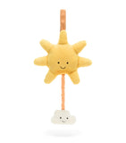 Jellycat Amuseables Sun musical pull toy 20cm (British brand)