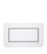 Harrods Hand-Embroidered Bath Mat with Minimalist Design, 50cm x 90cm- Buy online at McGrocer