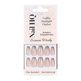 Superdrug Nail HQ Coffin Starlight Ombre Artificial Nails 24 Pieces- Buy online at McGrocer