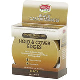 African Pride Black Castor Miracle Edges Styling Gel - British product