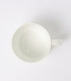 The Conran Shop Arc bone china mug, approx. 9cm x 9cm (British brand)
