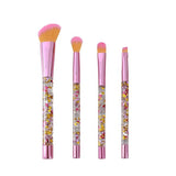 Profusion Cosmetics face and eye brush set 4 pieces - British product