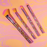 Profusion Cosmetics face and eye brush set 4 pieces - British product