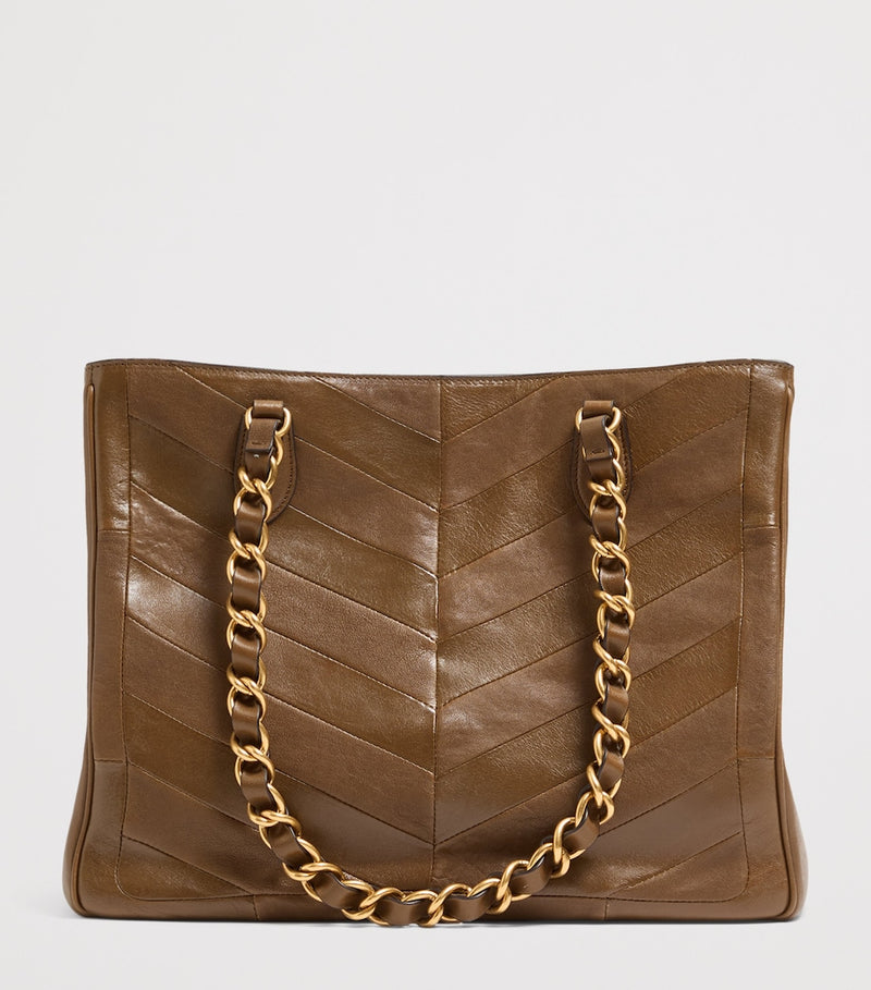 Valentino Garavani Laseine tote bag lambskin leather, imported from the UK