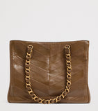 Valentino Garavani Laseine tote bag lambskin leather, imported from the UK